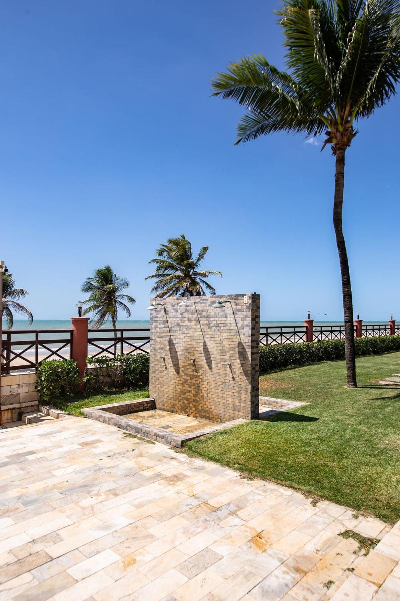 Kariribeach319A Flat 1Q Com Vista Maravilhosa Cumbuco Bagian luar foto